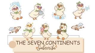 LEARNING: THE SEVEN CONTINENTS| KIDS LEARN | PRESCHOOLERS| EDUCATIONAL CHANNEL| LEARN ENGLISH | 