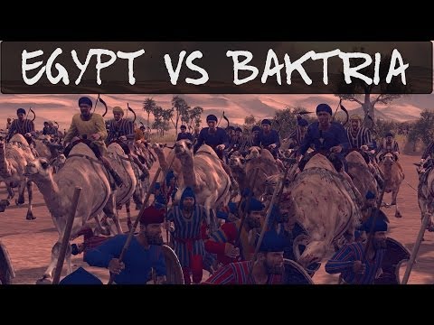 Total War Rome 2 Online Battle 70 Egypt vs Baktria