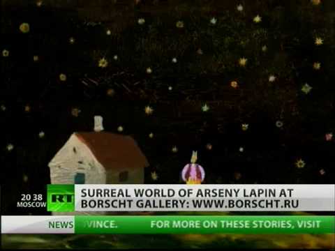 Arseniy Lapin's exhibition at Borscht