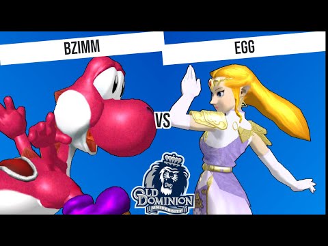 Melee @ ODU Week 10: Losers Finals - BZimm (Yoshi) vs egg (Sheik)