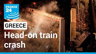 More than 30 dead and dozens injured in fiery train crash in Greece • FRANCE 24 English