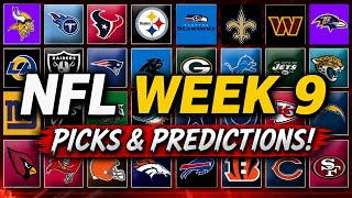 NFL Week 9 NFL Picks & Predictions 2025