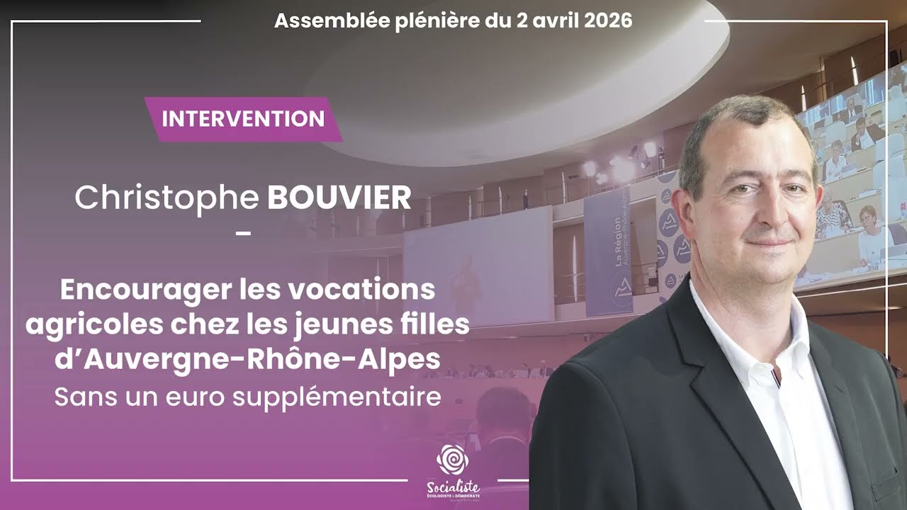 Encourager les vocations agricoles chez les jeunes filles d'Auvergne-Rhône-Alpes - C. Bouvier