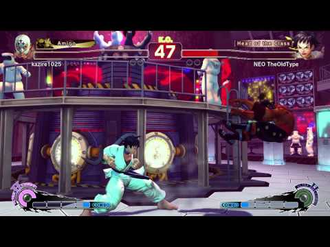 SSF4AE Ranked Asia - kazire1025 (El Furete) VS NEO TheOldType (Makoto)