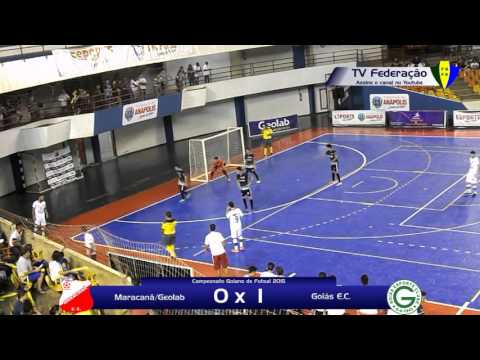 Maracanã/Geolab x Goié E.C. - Semifinal Goiano de Futsal 2015 Ad Masc