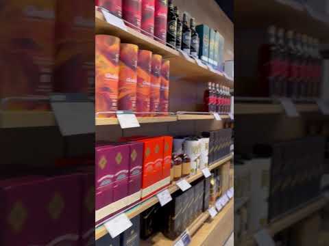 Loja duty free no aeroporto de Frankfurt