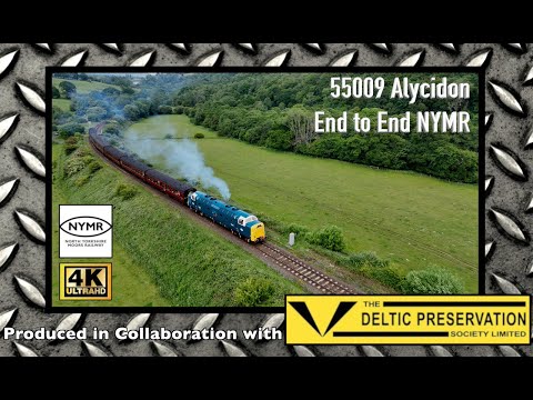 55009 Hellfire Napier Deltic Noise at the North Yorkshire Moors Railway Diesel Gala in 2025