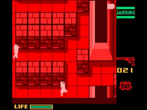Metal Gear Solid GBC (Gameboy Color) - Walkthrough - Stage 6 with commentary - Marionette Owl