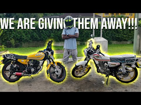 We Are Giving AWAY These Two Bikes | Paradise Biker's Raffle & Giveaway | Jamaican Bike Life 🇯🇲