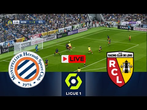 LIVE Montpellier vs Lens  Ligue 1 2425  Full Match   Video Game Simulation