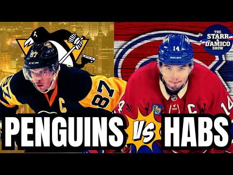 Montreal Canadiens vs Penguins: BIG Moments, BIG Questions | LIVE Reaction