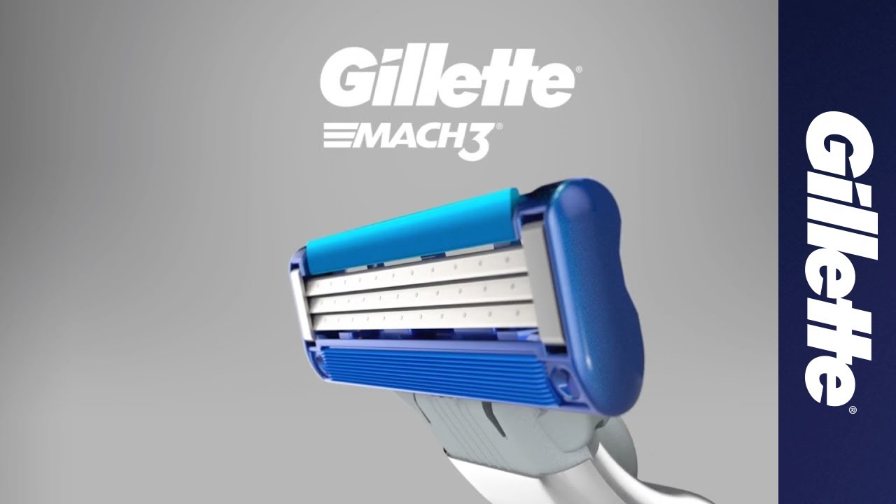 Сменные кассеты для бритья Gillette Mach3, 4 шт
