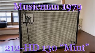 Video thumbnail for Music Man 1979 212-HD 130 Combo "Mint Condition"  [Leo Fender] by HOWL GUITARS