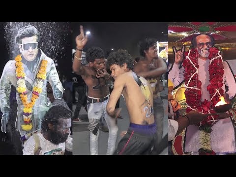 2.0 Movie First Day Celebration Video - Rajinifans.com