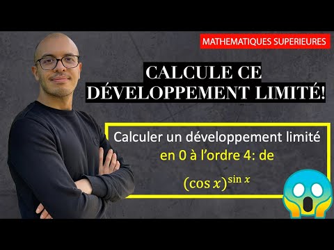 Développement limité d'une composée de fonctions trigonométriques - Exo (MPSI, PCSI et Université)