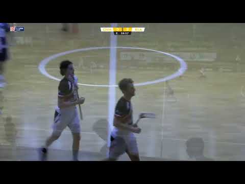 Sestřih zápasu 1. kola 1. ligy mužů: DDQ Florbal Chomutov - Kanonýři Kladno 9:3.