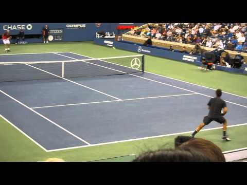 US Open 2011: Federer/Monaco