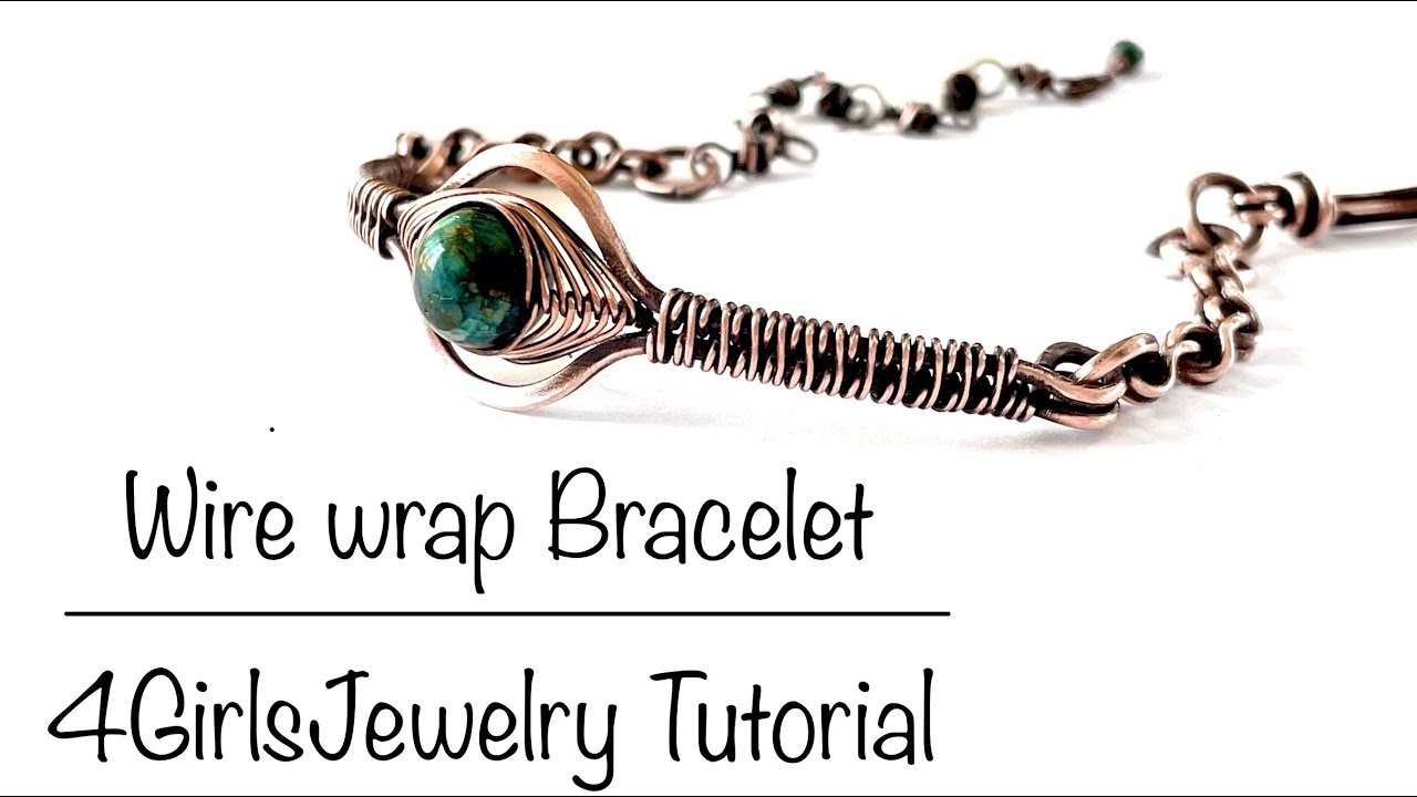 Jewelry Tutorial: Wire Wrap Bracelet