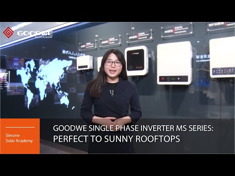 Single-Phase Inverter MS Series: Perfect to Sunny Rooftops