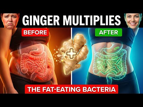 Scientists Found The Bacteria That Eats Visceral Belly Fat (And How Ginger Multiplies It)