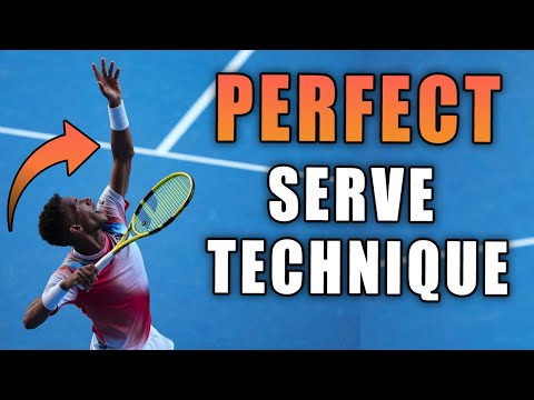 Felix Auger-Aliassime - Perfect Your Serve Technique (Pro Tennis Serve Presentation)