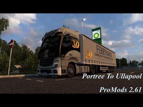 Euro Truck Simulator 2 Portree to Ullapool ProMods 2 61 Timelapse @TruckerJenko
