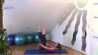 preview picture of video 'Pilates (2) - Flacher Bauch und tolle Taille | by Fitnessmutti'