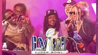 Ciara performs w/ Travis Scott | 2024 Fanatics Super Bowl Party