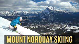 Mount Norquay Skiing || Mt Norquay Snowboarding