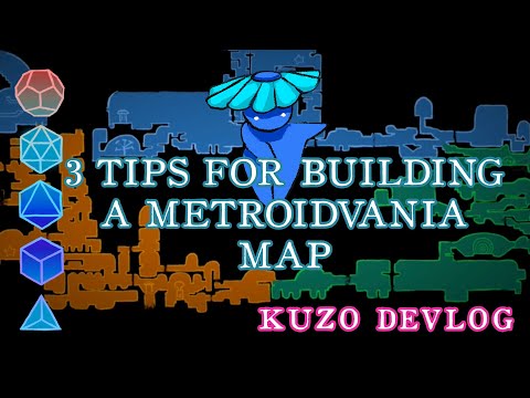 3 Tips for Building a Metroidvania World Map | Kuzo Devlog