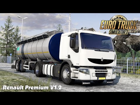 Euro Truck Simulator 2 - Renault Premium edit by Alex V1.2 | ETS2 Mods 1.38