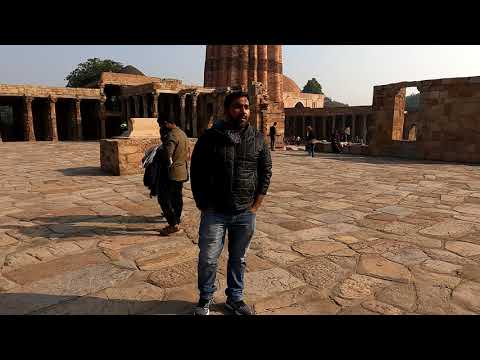 Qutub Minar Mehrauli Delhi India . Iron Pillar by Traveler Dhiren