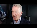 FRANK WARREN SLAMS EDDIE HEARN FOR NOT PROVIDING DILLIAN WHYTE A WORLD TITLE SHOT SOONER/ TYSON FURY