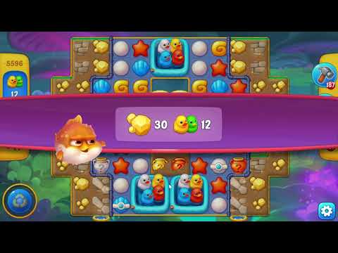 Fishdom 5596 Hard Level - NO BooSTERS