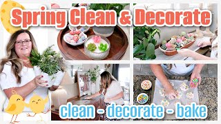 2024 Spring Clean & Decorate With Me | Spring Decoration Haul | Michelle Lowe