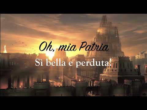 Va pensiero - Nabucco: Lyrics