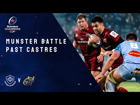 Highlights - Castres Olympique v Munster Rugby Round 3 │Heineken Champions Cup Rugby 2021/22