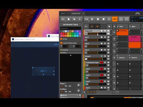 Using Open Sound Control (OSC) with Bitwig - Part III - Editing Open Stage Control Templates