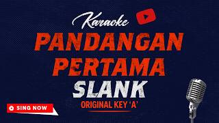Download lagu Pandangan Pertama - Slank feat Nirina | Original Key 'A' | Karaoke Pop Indonesia | Lirik HD mp3