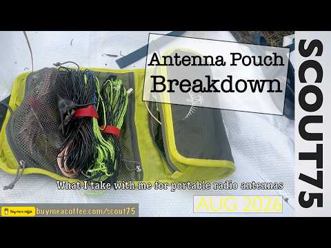 Portable Antenna Pouch Breakdown