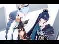 Honkai Genshin Impact MMD 4K 60FPS Fu Hua Shenhe Chocolate Cream