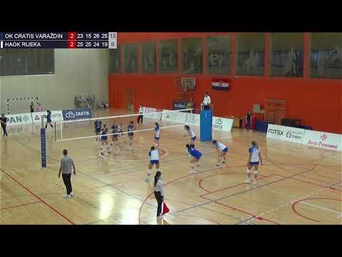 OK CRATIS Varaždin - HAOK Rijeka, 1. HOL 24/25, 15. kolo