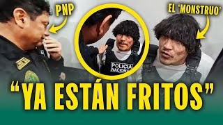 Policía de Perú llega a Paraguay e increpa al 'Monstruo': "Te creías indestructible"