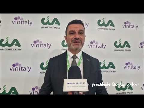 Vinitaly 2026: intervista a Cristiano Fini, presidente Cia-Agricoltori Italiani
