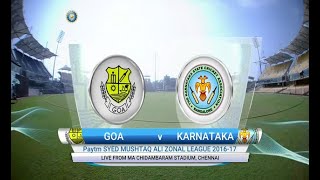 T20 Zonal League || Goa vs Karnataka || Full Match Highlights