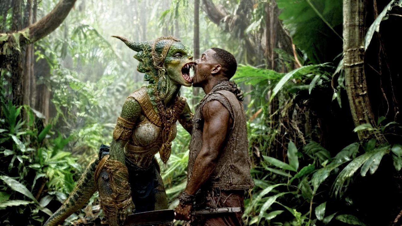 Rainha Réptil Me Encontrou na Selva e Me Ofereceu Ser o Pai de Sua Nova Estirpe