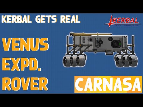 Kerbal Gets Real | Build Episode 10 | Venus Expeditionary Rover | KSP RSS/RO/RP-1