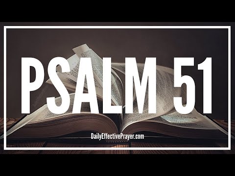 Prayer For Forgiveness and Renewal | Psalm 51 (Audio Bible Psalms) Video