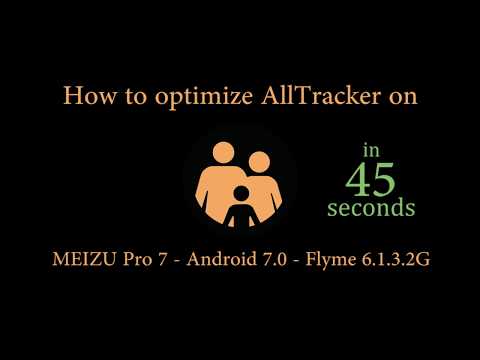 How to allow AllTracker run in Background on Meizu Pro 7