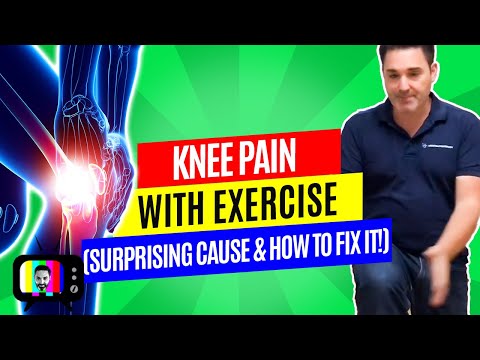 Knee Pain With Exercise (SURPRISING CAUSE and HOW TO FIX IT!)
